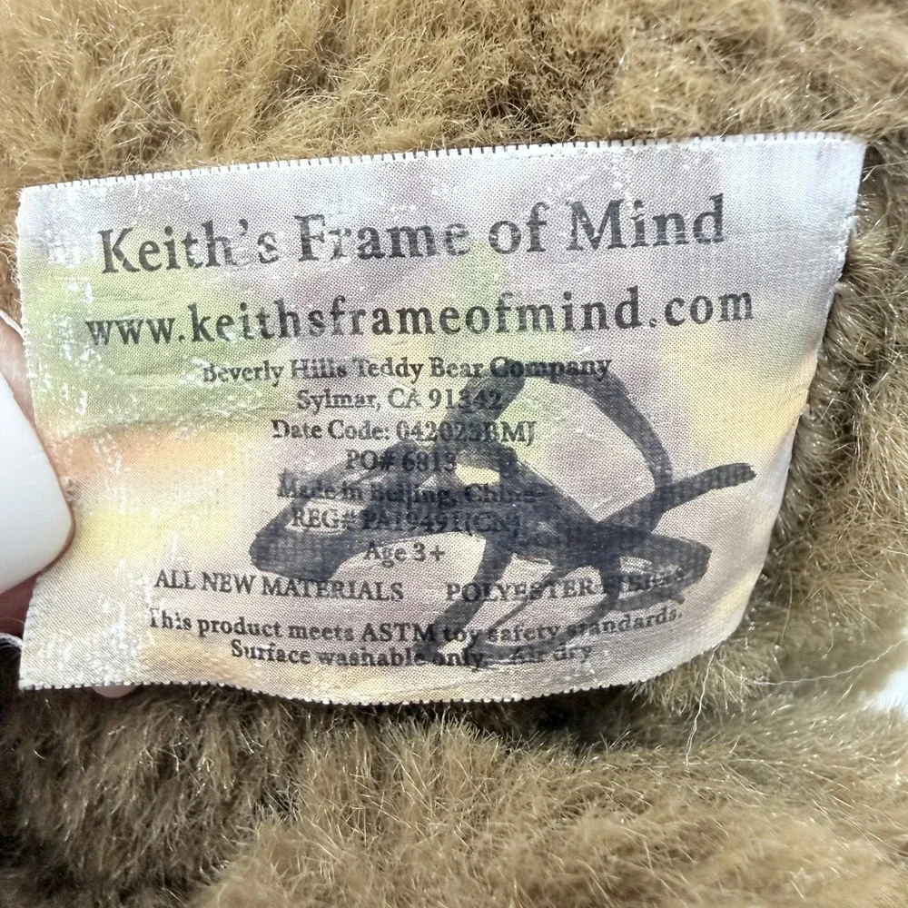 Eddie and Elliott Bald Eaglet Plush Toy Pair Keiths Frame of Mind Beverly Hills